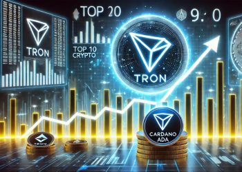 TRX Geser ADA dari Posisi 9 Teratas Kripto Global