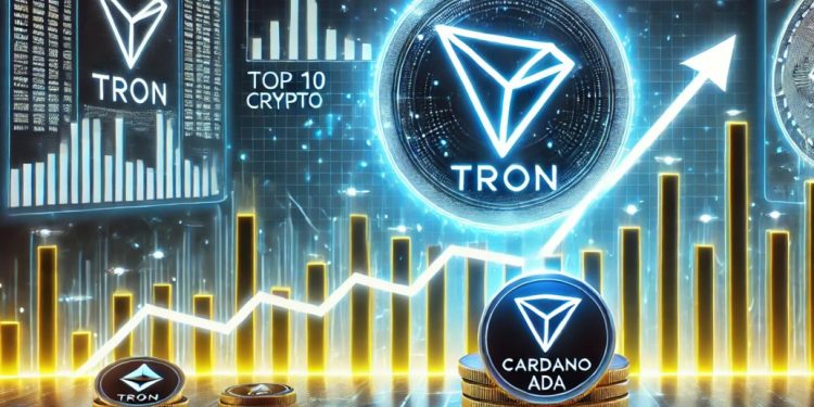 TRX Geser ADA dari Posisi 9 Teratas Kripto Global