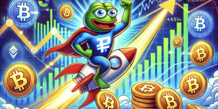 PEPE Uji Support Kritis, Inflow Pemegang Besar Melonjak 1.645%