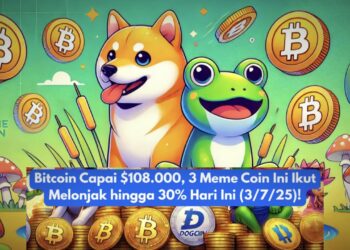 3 Meme Coin Naik Tajam Hari Ini, Cuan hingga 80%!