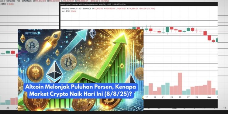 Pasar Crypto Naik Tajam 8 Agustus, PENDLE Pimpin Kenaikan