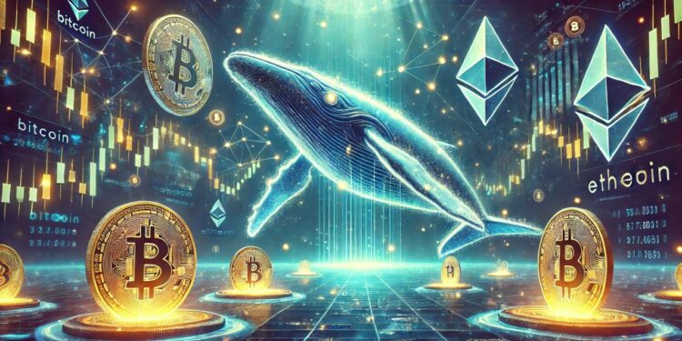 Jumlah Whale Bitcoin dan Ethereum Naik Tajam