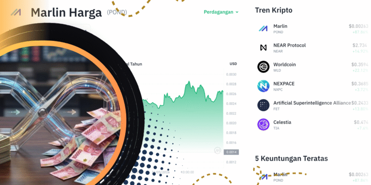 3 Crypto Terbang Hari Ini, Marlin Melejit 82%