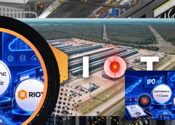 Riot Platforms dan Anthropic Dorong Saham Mining Bitcoin