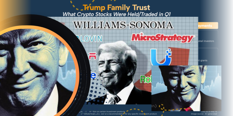 Trump Jual Saham MSTR, Beli Coinbase dan Robinhood