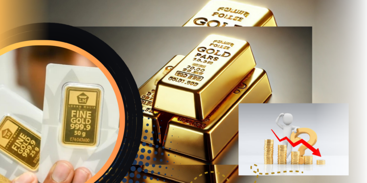 Harga Emas Turun ke US$4.322, Ini Prospeknya