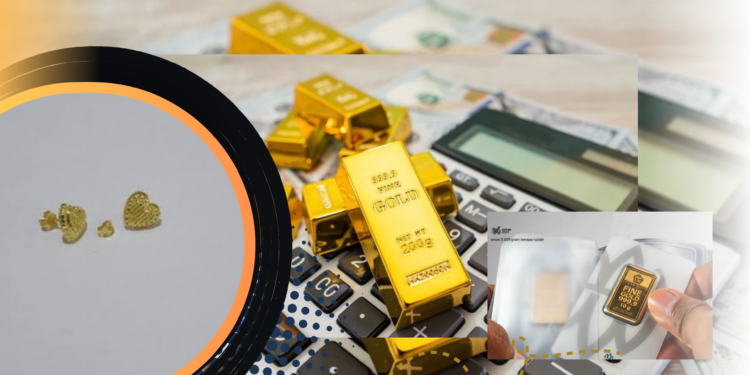 Harga Emas 0,001 Gram dan Cara Menghitungnya