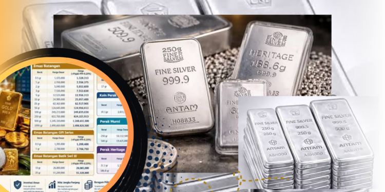 Harga Perak 1 Gram Hari Ini, Oktober 2026