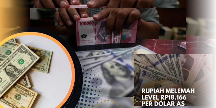 Kurs Rupiah Hari Ini Tembus Rp18.162 per Dolar AS